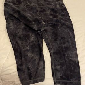 Lululemon capri leggings.